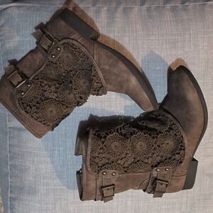 Tallulah Blue Womens Boots